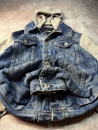 Chaqueta Vaquera Hoodie LFTONM Y2K Retro