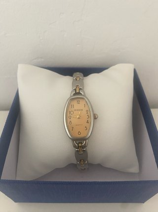 Reloj Geneva Plateado y Dorado