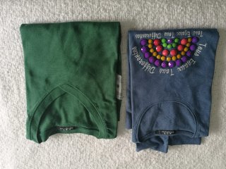 2 Camisetas Manga Larga Mujer