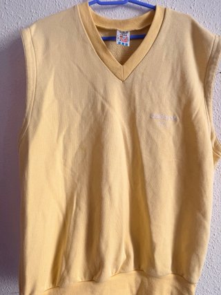 Camiseta sin mangas Adidas amarilla Talla L