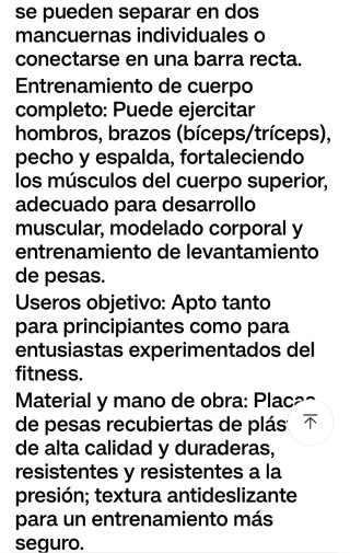 Set Mancuernas Ajustables Multifuncionales 50kg.