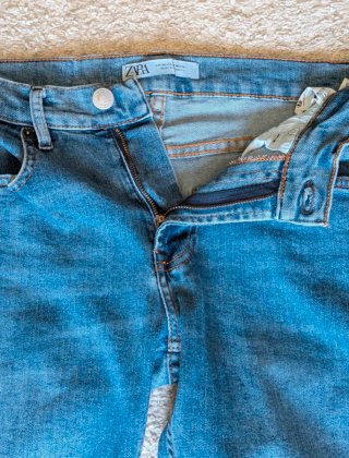Pantalón Vaquero Largo Zara
