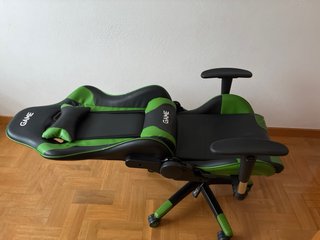 Silla Gaming GAME Negra y Verde