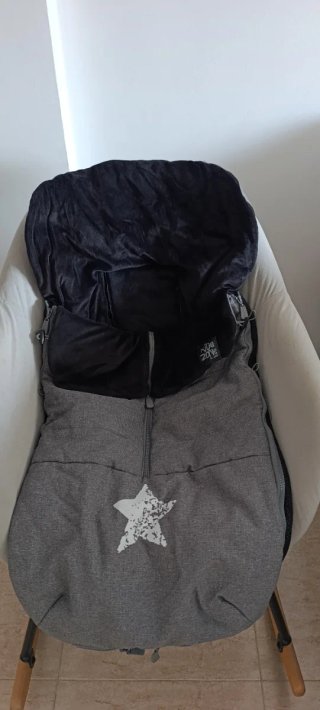 Sacchi per passeggini o carrozzine e Grigio (+ om)