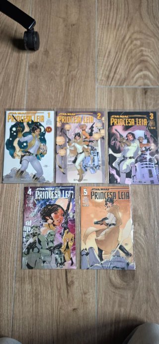 Comics star wars serie Princesa Leia