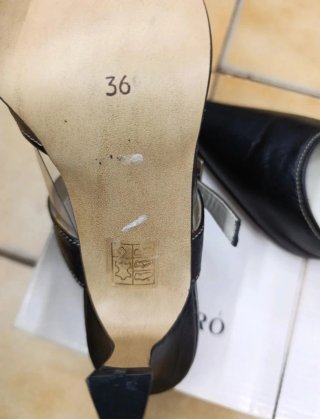 Zapatos Pepe Naro Piel Negra Talla 36