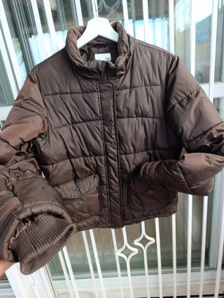 Chaquetón de invierno marrón
