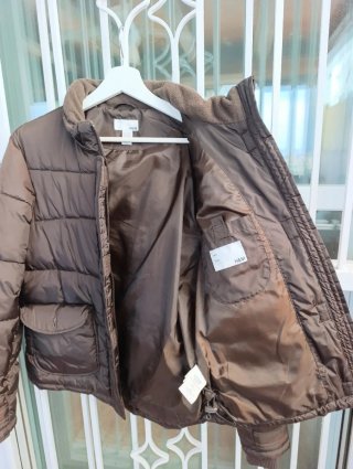 Chaquetón de invierno marrón