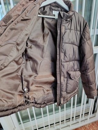 Chaquetón de invierno marrón