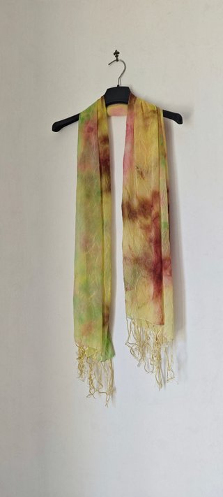 Sciarpa foulard leggero multicolore boho shabby