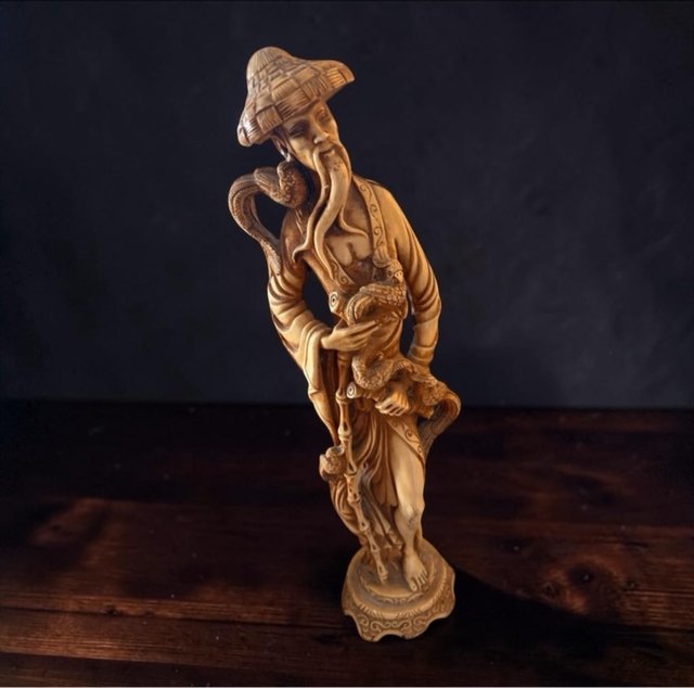 Pareja Figuras Chinas Estilo Oriental