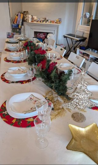 Mesa de comedor extendible