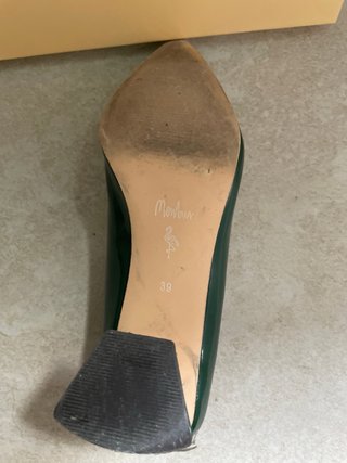 Zapatos de salón Menbur verdes Talla 39