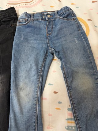 Lote de 2 Pantalones Vaqueros para Niño 3 años
