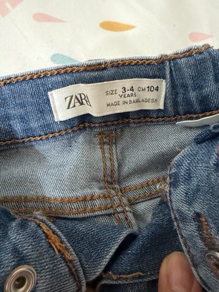 Lote de 2 Pantalones Vaqueros para Niño 3 años