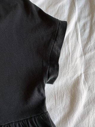 Vestido negro Mango talla S