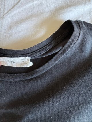 Vestido negro Mango talla S