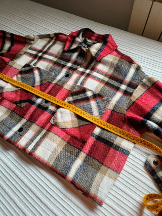 Chaqueta Zara cuadros
