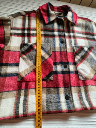 Chaqueta Zara cuadros