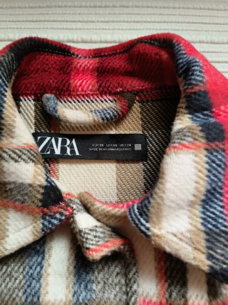 Chaqueta Zara cuadros