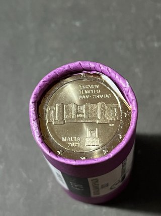 Moneda 2€ Malta 2021 Templos de Tarxien