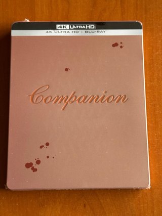 La acompañante (Companion) Steelbook español 4K BD