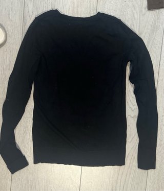 Jersey fino negro Sfera