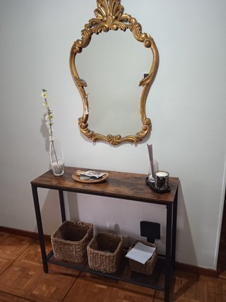 Lote Recibidor: Consola, Espejo y Cestas