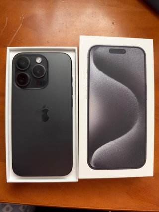 iPhone 15 Pro Negro