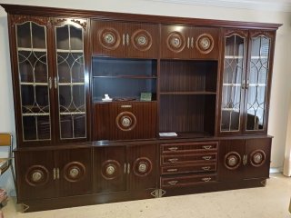 Mueble de salón madera antiguo