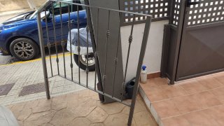 Barandilla de Forja Gris