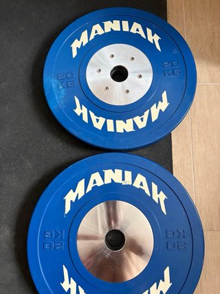 2 Discos Bumper Maniak 20kg