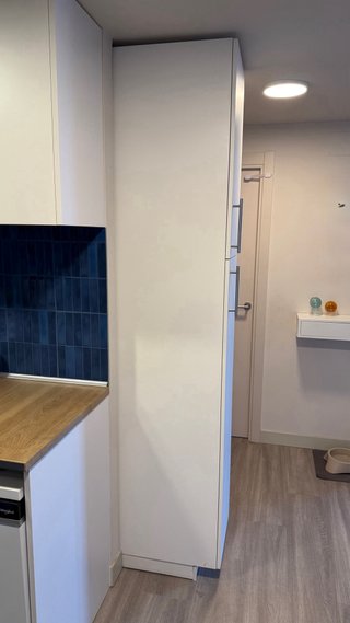 Armadio alto IKEA METOD VALLSTENA bianco 2 ante