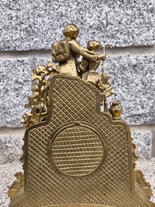 Reloj de Sobremesa de Bronce