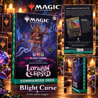 Magic The Gathering - Blight Curse Commander Deck