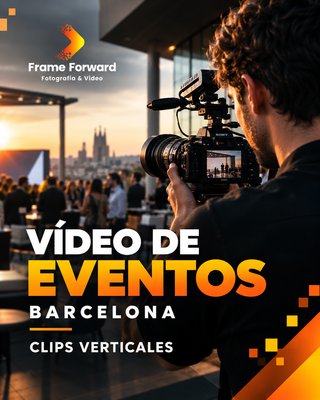 Vídeo de eventos en Barcelona | Clips verticales
