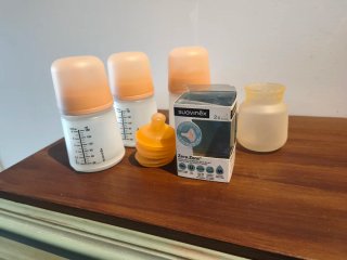 Pack 3 Biberones Suavinex Zero Zero 180ml