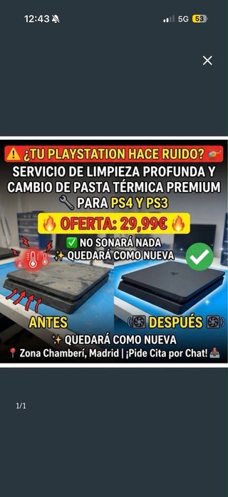Mantenimiento de PlayStation