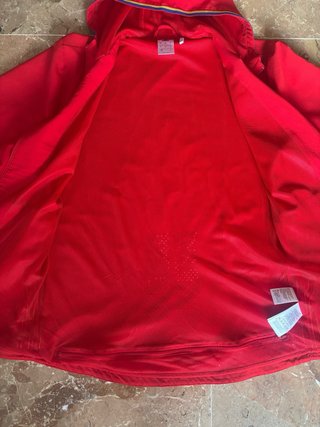 Chaqueta Adidas España Entrenamiento Roja