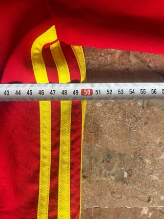 Chaqueta Adidas España Entrenamiento Roja