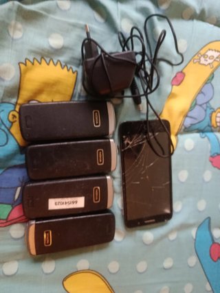 Lote 4 Teléfonos Móviles Nokia Alcatel no fonction