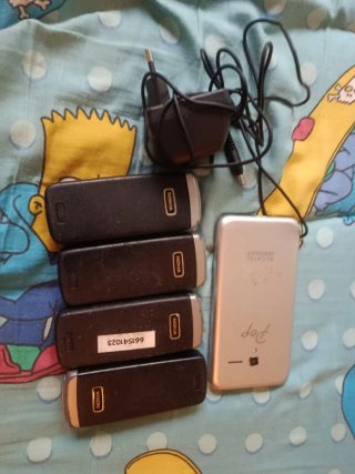 Lote 4 Teléfonos Móviles Nokia Alcatel no fonction