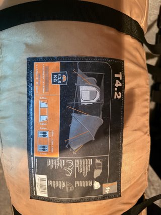 Tienda de Campaña Quechua T4.2 para 4 Personas