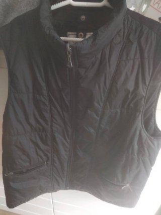 Chaleco Acolchado Geox Negro