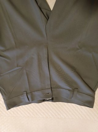 Pantalón de traje gris