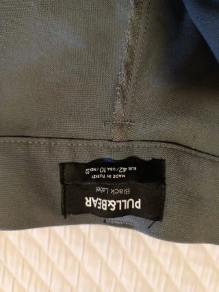 Pantalón de traje gris