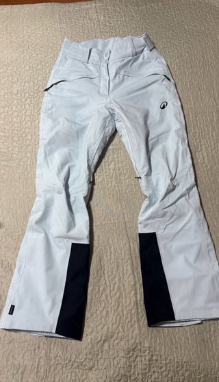 Pantalón de esquí Decathlon blanco