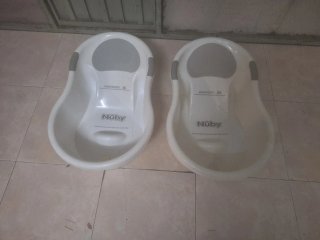 2 bañeras para bebé Nuby