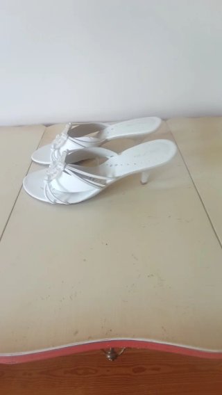 Sandalias Unisa Blancas Talla 38