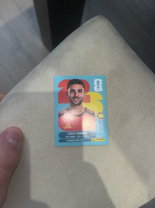 Cromo Panini Ferran Torres